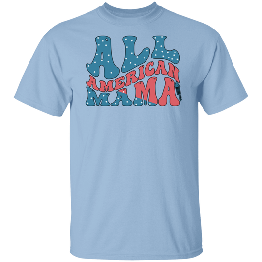 All American Mama 4th Of July Unisex T-Shirt