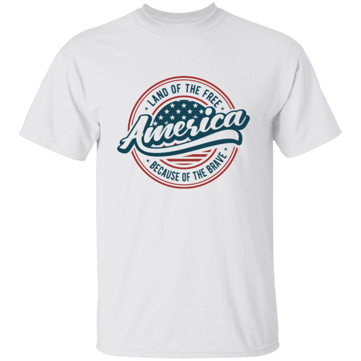 Land of the Free 4th of July Unisex T-Shirt