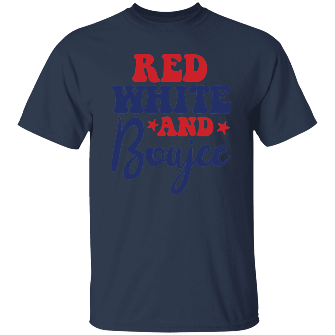 Red, White and Boujee 4th Of July Unisex T-Shirt