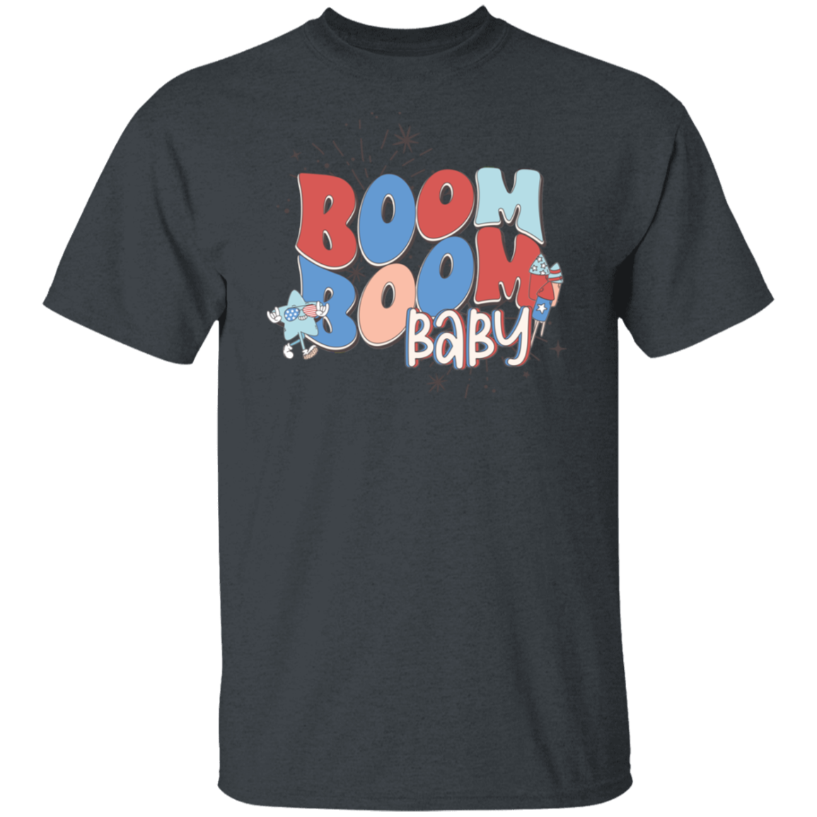 Boom Boom Baby 4th Of July Unisex T-Shirt