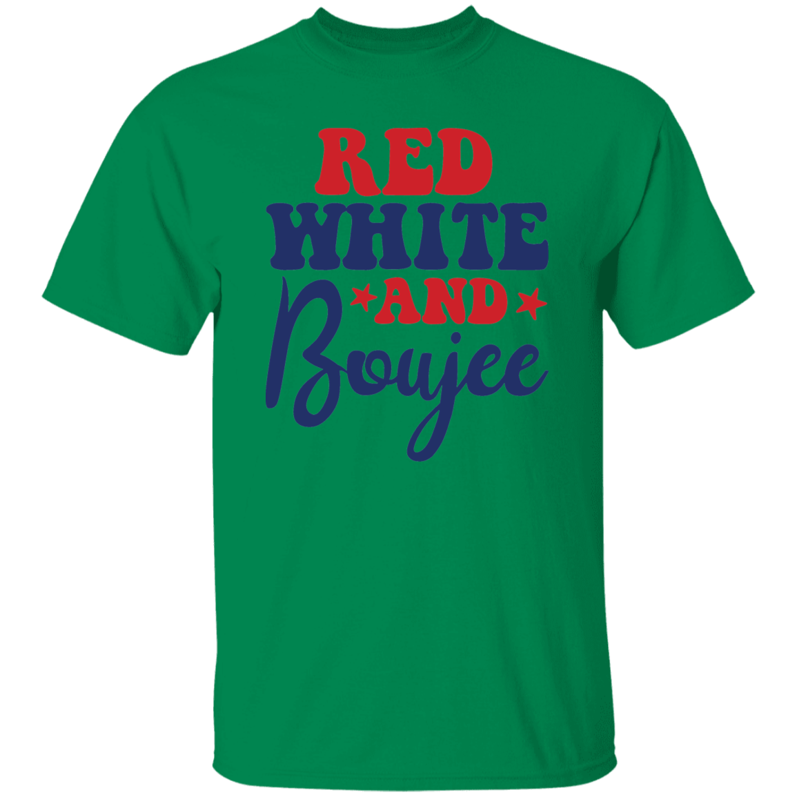 Red, White and Boujee 4th Of July Unisex T-Shirt