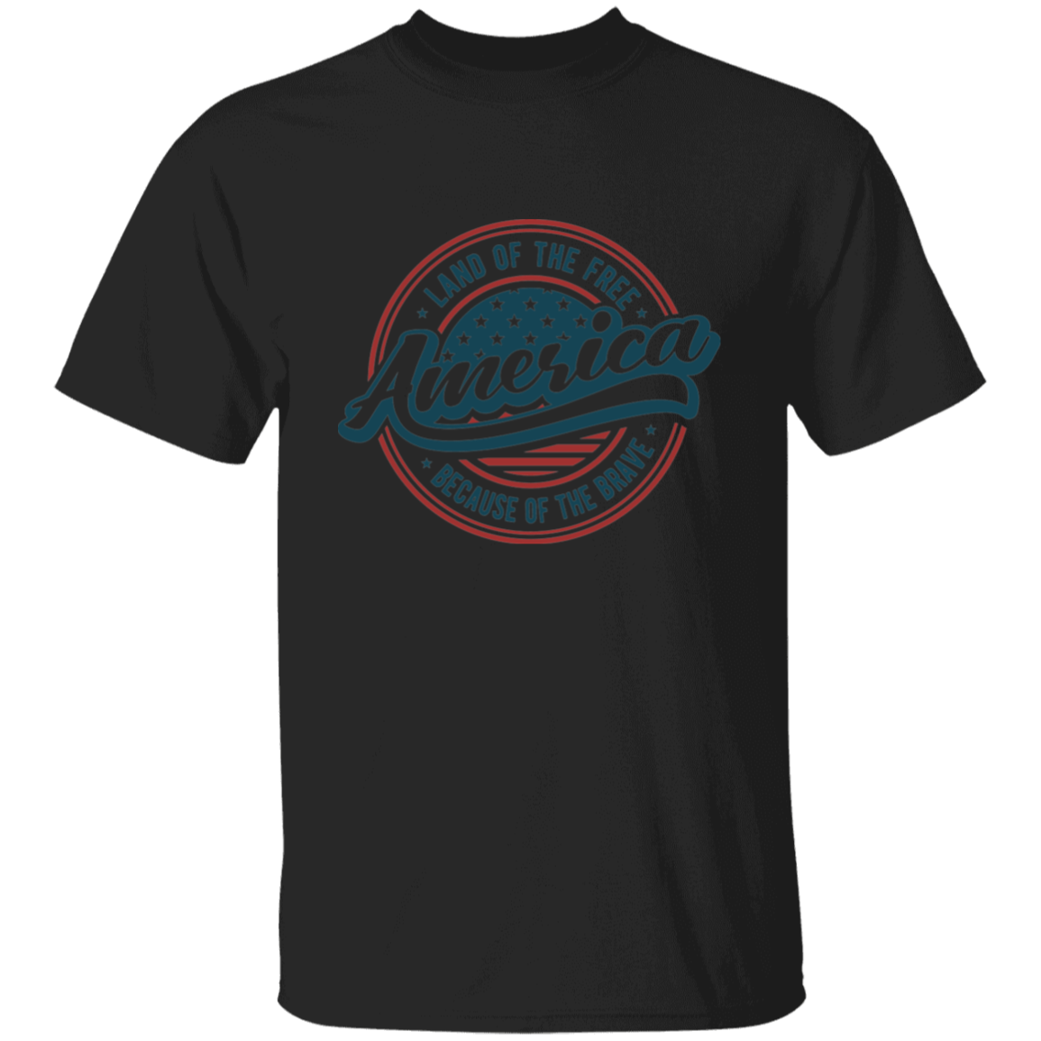 Land of the Free 4th of July Unisex T-Shirt