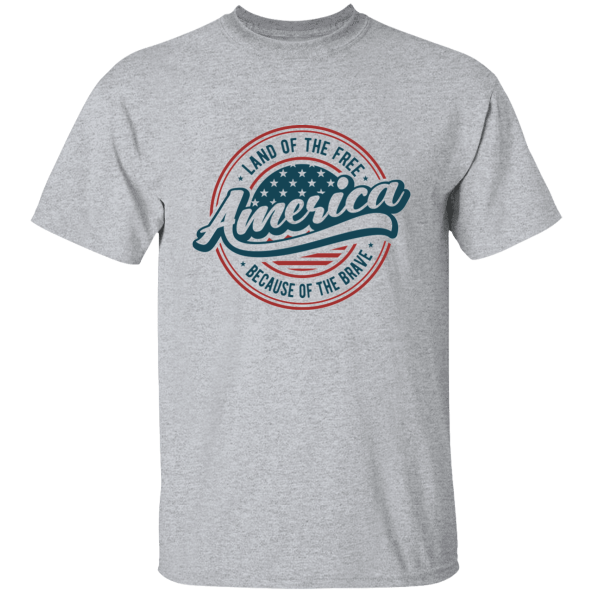 Land of the Free 4th of July Unisex T-Shirt