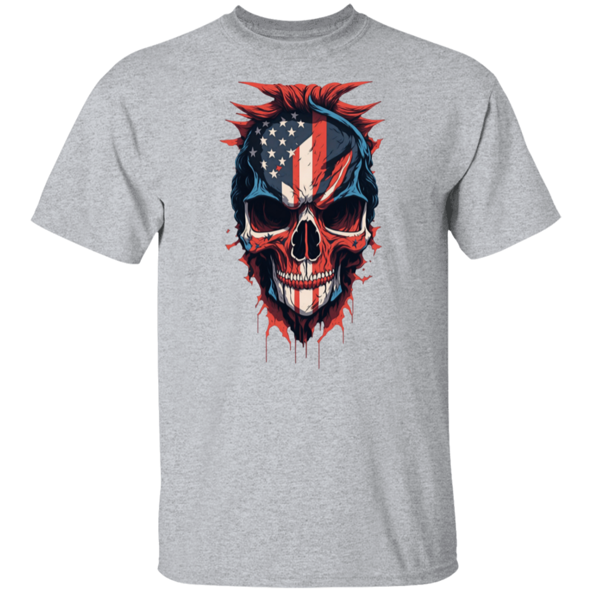 Unique American Skeleton Unisex T-Shirt