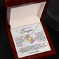 LUXA™ To My Precious Daughter, Forever Love Pendant from Dad