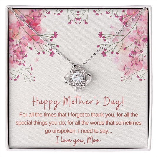 Happy Mother's Day | Thank You For Everything Necklace ❤️