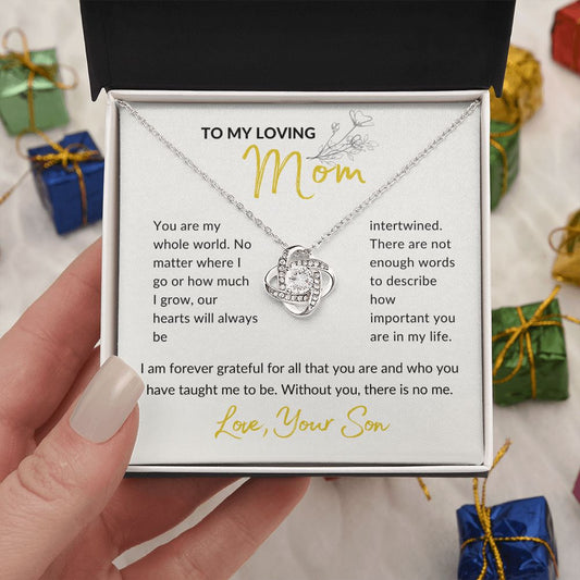 (LOW STOCK) To My Loving Mom | You Are Important To Me | Love Necklace ❤️